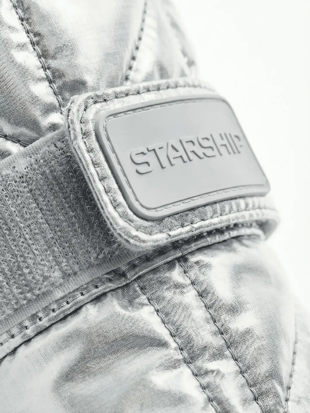 Close up of starship suit detail